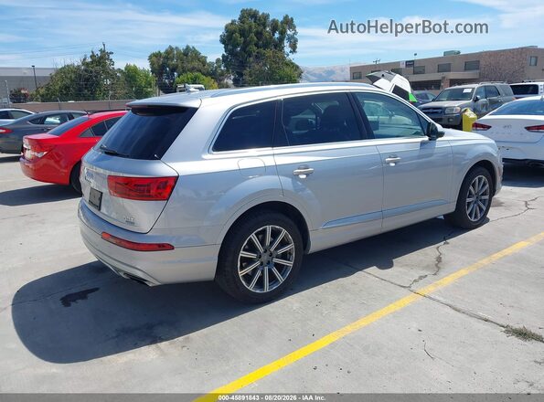 WA1LAAF71HD034435 2017 AUDI Q7 Silver Rear right