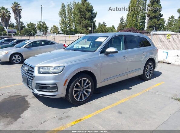 WA1LAAF71HD034435 2017 AUDI Q7 Silver Front left