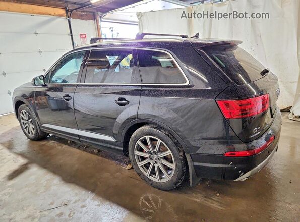 WA1LAAF71HD050909 2017 AUDI Q7 Black Trasero izquierdo