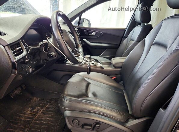 WA1LAAF71HD050909 2017 AUDI Q7 Black Vista interior delantera