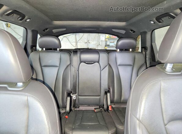 WA1LAAF71HD050909 2017 AUDI Q7 Black Vista de los asientos traseros