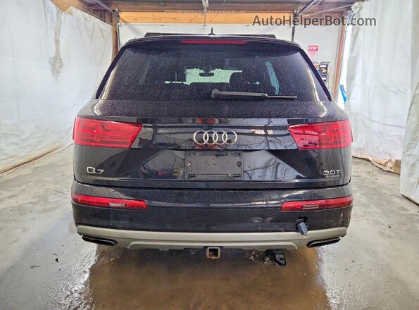 WA1LAAF71HD050909 2017 AUDI Q7 Black Vista trasera