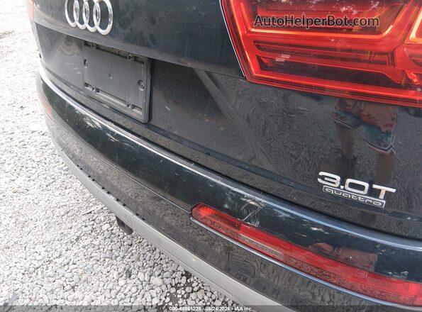 WA1LAAF71JD005166 2018 AUDI Q7 Dark Blue Widok z przodu