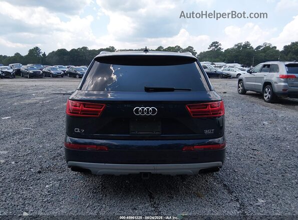 WA1LAAF71JD005166 2018 AUDI Q7 Dark Blue 