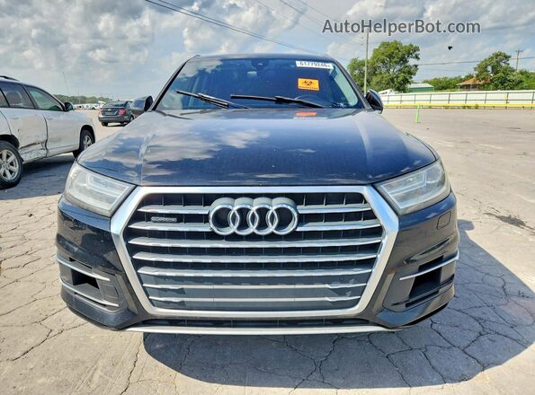 WA1LAAF71JD037308 2018 AUDI Q7 Black წინა ხედი