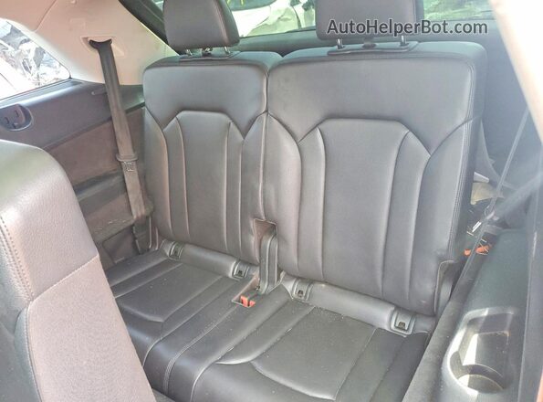 WA1LAAF71JD037308 2018 AUDI Q7 Black VIN კოდის სტიკერის ხედი