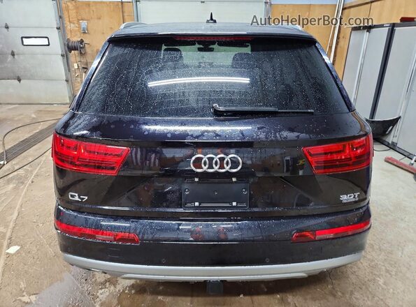 WA1LAAF71JD047160 2018 AUDI Q7 Black Rear view