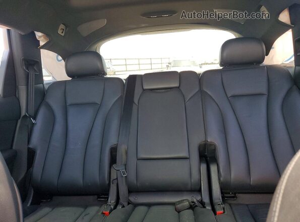 WA1LAAF71KD012037 2019 AUDI Q7 Silver Հետևի նստատեղերի տեսք