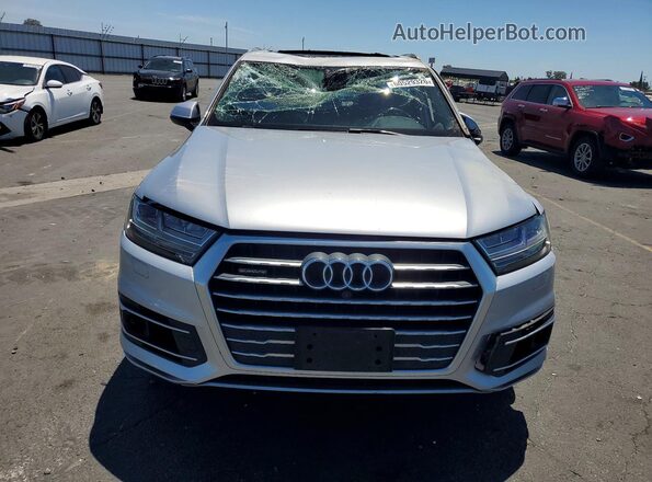 WA1LAAF71KD012037 2019 AUDI Q7 Silver Դիմացի տեսք