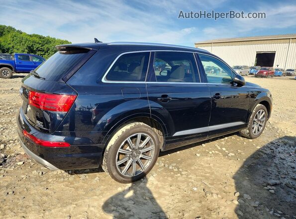 WA1LAAF72HD023671 2017 AUDI Q7 Black უკანა მარჯვენა