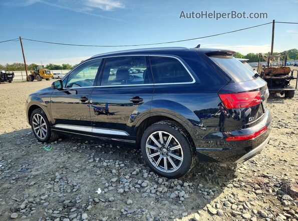 WA1LAAF72HD023671 2017 AUDI Q7 Black უკანა მარცხენა