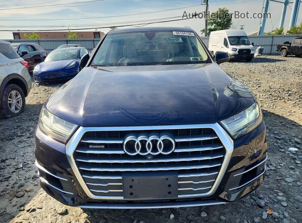 WA1LAAF72HD023671 2017 AUDI Q7 Black წინა ხედი