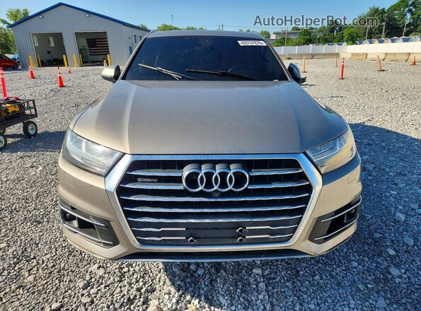 WA1LAAF72HD036033 2017 AUDI Q7 Gray Front view