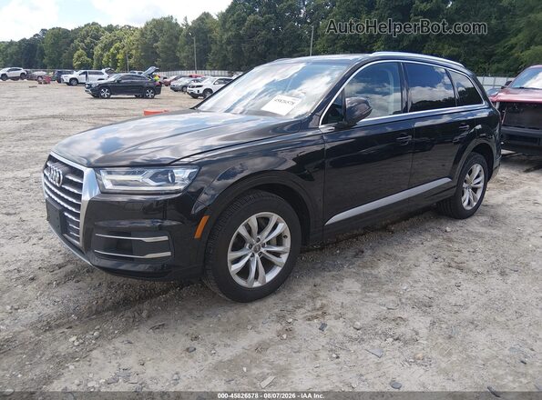 WA1LAAF72JD020646 2018 AUDI Q7 Black Front left