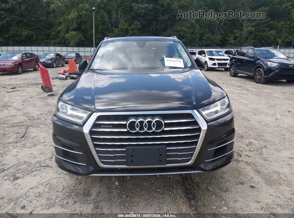 WA1LAAF72JD020646 2018 AUDI Q7 Black Instrument cluster view
