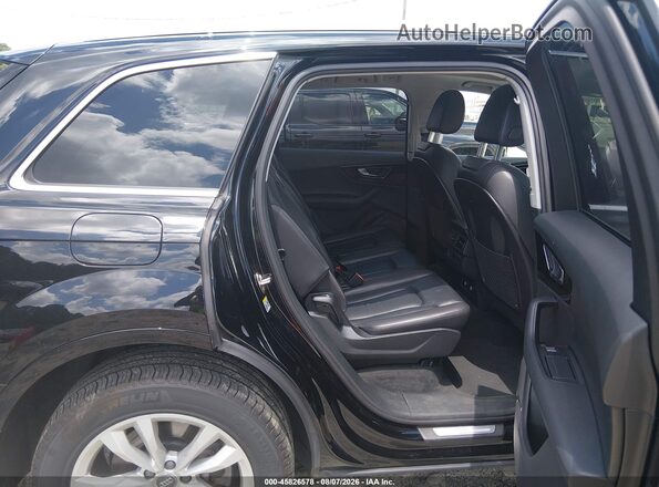 WA1LAAF72JD020646 2018 AUDI Q7 Black VIN sticker view