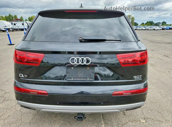 WA1LAAF72JD027189 2018 AUDI Q7 Black Rear view