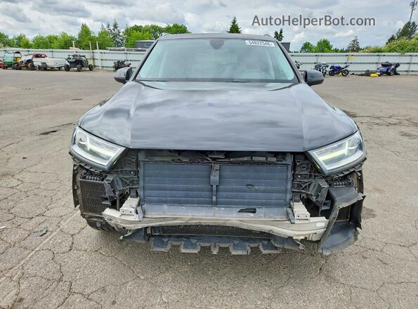 WA1LAAF72JD027189 2018 AUDI Q7 Black Front view