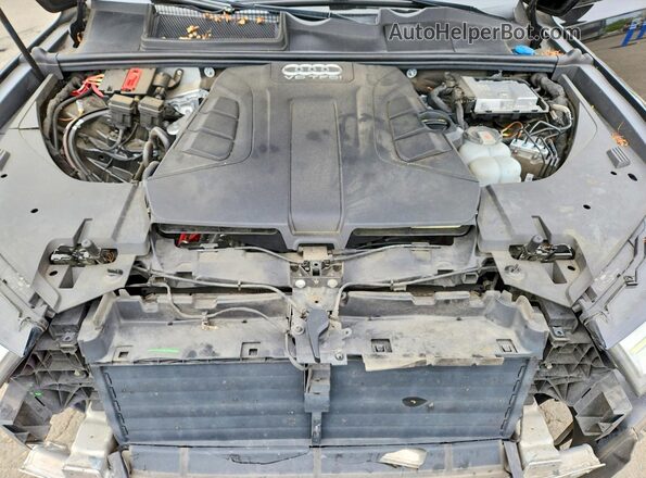 WA1LAAF72JD027189 2018 AUDI Q7 Black Rear interior view