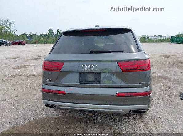 WA1LAAF72KD032037 2019 AUDI Q7 Gray 