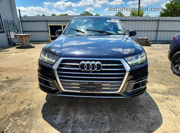 WA1LAAF72KD046682 2019 AUDI Q7 Black წინა ხედი