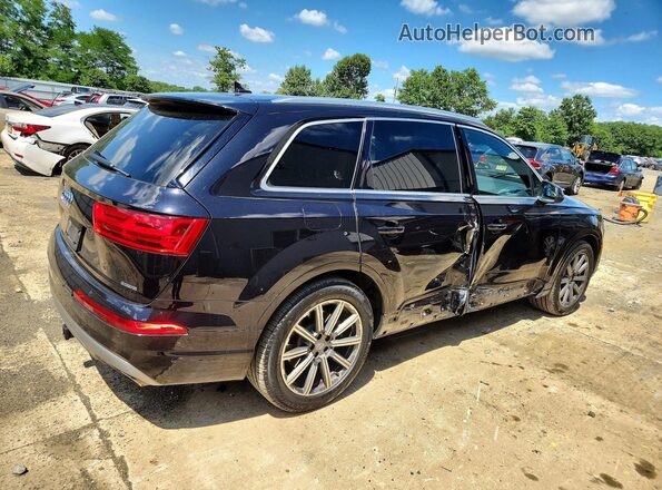 WA1LAAF72KD046682 2019 AUDI Q7 Black უკანა მარჯვენა