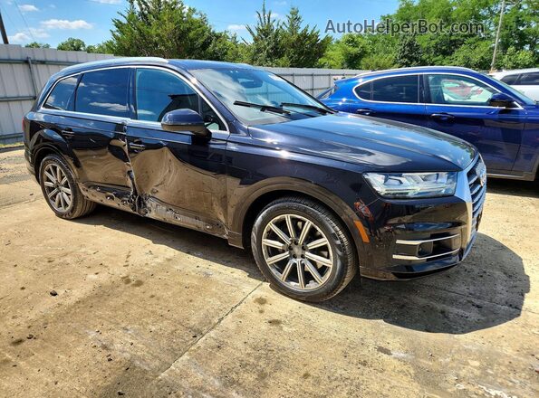 WA1LAAF72KD046682 2019 AUDI Q7 Black წინა მარჯვენა