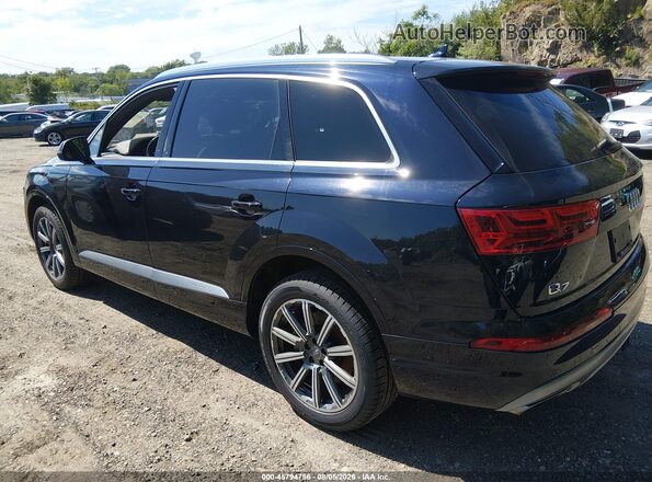 WA1LAAF73HD030502 2017 AUDI Q7 Black Tył lewy