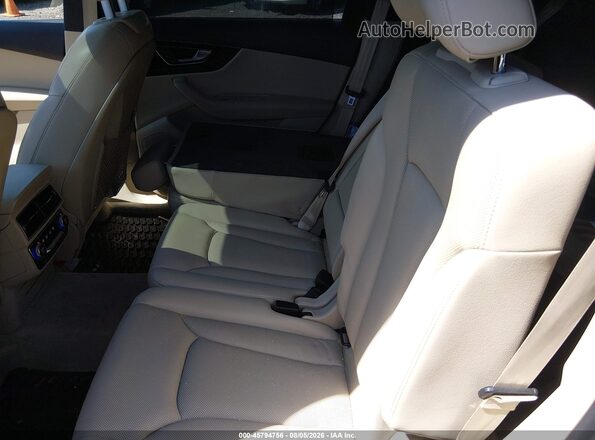WA1LAAF73HD030502 2017 AUDI Q7 Black Widok naklejki z numerem VIN