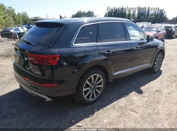 WA1LAAF73HD030502 2017 AUDI Q7 Black Tył prawy