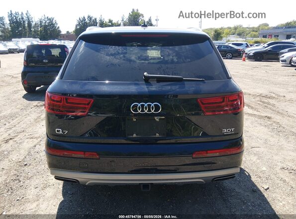 WA1LAAF73HD030502 2017 AUDI Q7 Black 