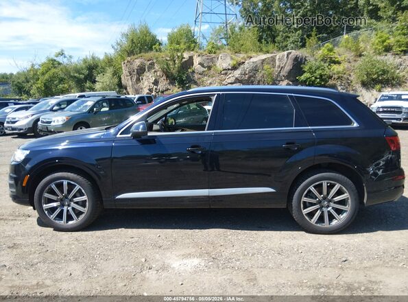 WA1LAAF73HD030502 2017 AUDI Q7 Black Widok wnętrza 360 stopni