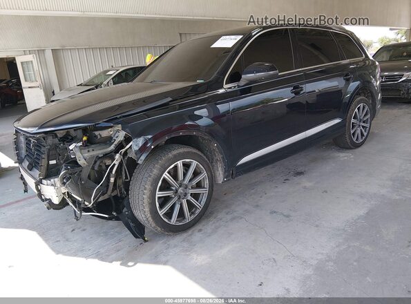 WA1LAAF73HD053942 2017 AUDI Q7 Blue Przód lewy