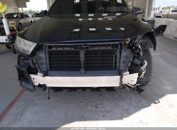 WA1LAAF73HD053942 2017 AUDI Q7 Blue Widok wnętrza z tyłu