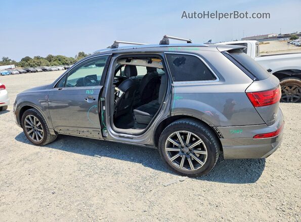WA1LAAF73JD000910 2018 AUDI Q7 Gray Rear left