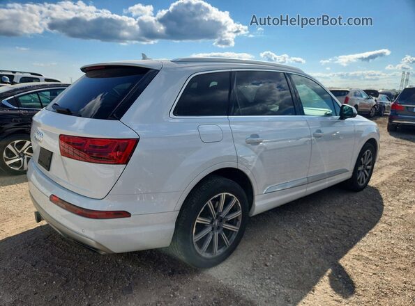 WA1LAAF73KD000293 2019 AUDI Q7 White Trasero derecho