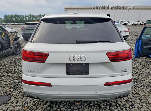 WA1LAAF74HD003311 2017 AUDI Q7 White უკანა ხედი