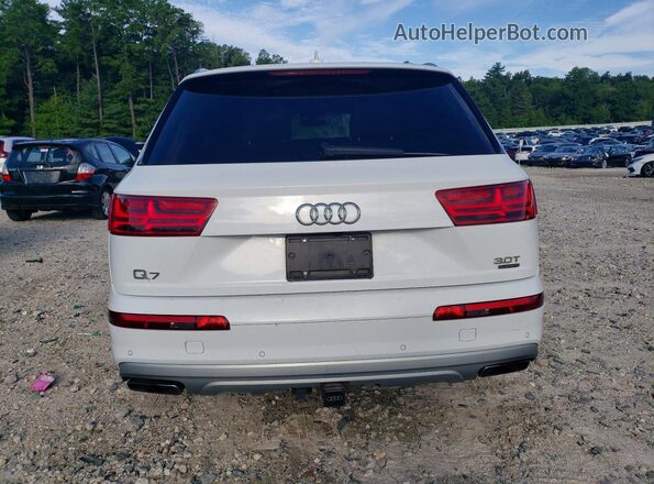 WA1LAAF74HD006323 2017 AUDI Q7 White Rear view