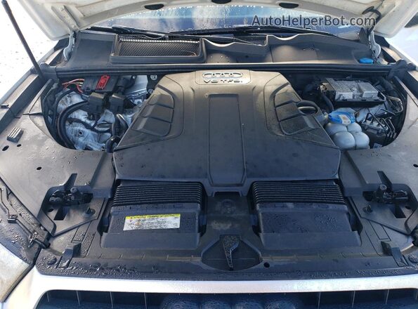 WA1LAAF74HD006323 2017 AUDI Q7 White Engine compartment view