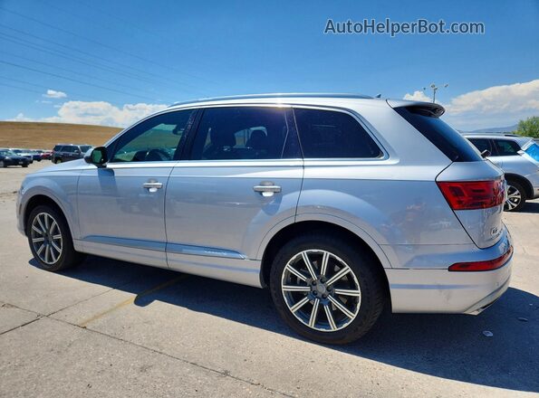 WA1LAAF74HD011330 2017 AUDI Q7 Silver Rear left