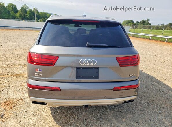 WA1LAAF74HD051035 2017 AUDI Q7 Gray Widok z tyłu