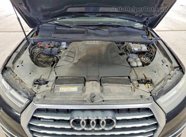 WA1LAAF75HD012275 2017 AUDI Q7 Черный Вид подкапотного пространства