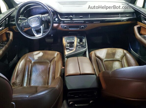 WA1LAAF75HD012275 2017 AUDI Q7 Черный Вид панели приборов