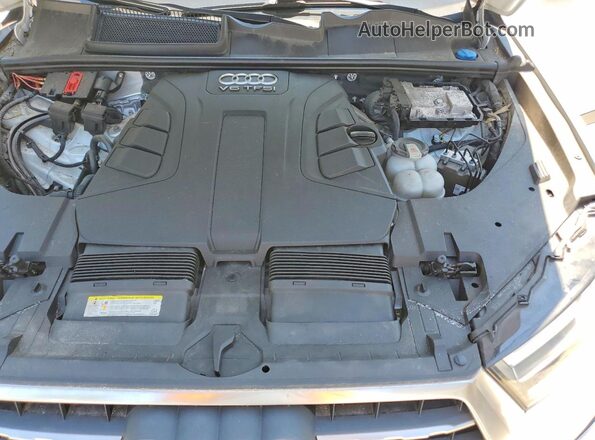 WA1LAAF75HD047155 2017 AUDI Q7 White Engine compartment view