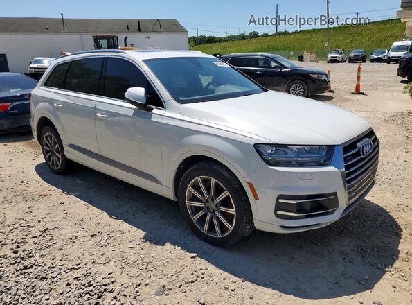 WA1LAAF75HD047155 2017 AUDI Q7 White Front right