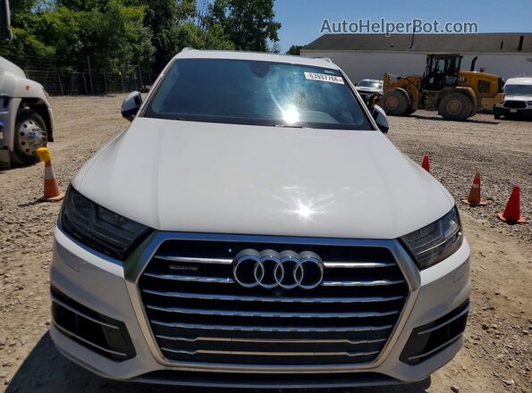 WA1LAAF75HD047155 2017 AUDI Q7 White Front view