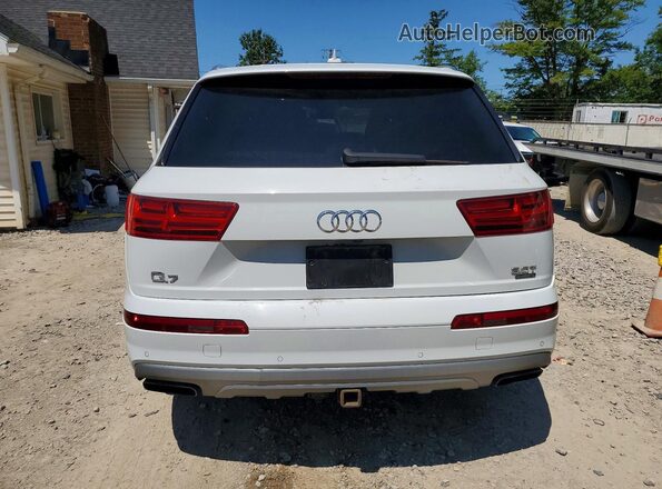 WA1LAAF75HD047155 2017 AUDI Q7 White Rear view