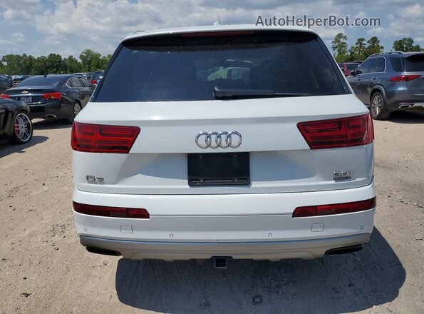WA1LAAF75JD010077 2018 AUDI Q7 Белый Вид сзади