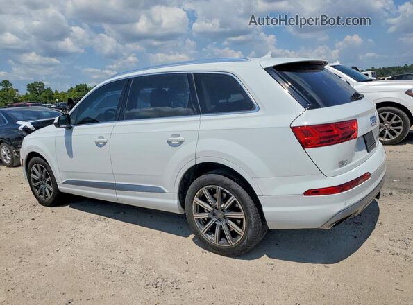 WA1LAAF75JD010077 2018 AUDI Q7 Белый Задняя левая четверть