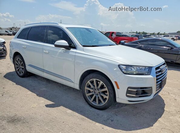WA1LAAF75JD010077 2018 AUDI Q7 Белый Передняя правая четверть